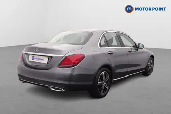 Mercedes-Benz C Class Sport Automatic Petrol Saloon - Stock Number (1672061) - Drivers side rear corner
