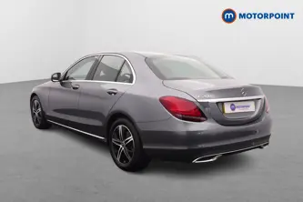 Mercedes-Benz C Class Sport Automatic Petrol Saloon - Stock Number (1672061) - Passenger side rear corner