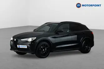 Alfa Romeo Stelvio Nero Edizione Automatic Petrol SUV - Stock Number (1672083) - Passenger side front corner