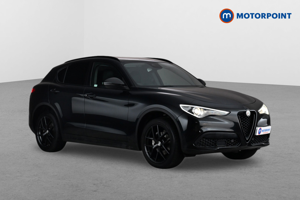 Alfa Romeo Stelvio Nero Edizione Automatic Petrol SUV - Stock Number (1672083) - Drivers side front corner