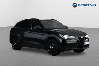 Alfa Romeo Stelvio Nero Edizione Automatic Petrol SUV - Stock Number (1672083) - Drivers side front corner