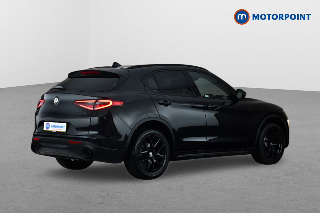 Alfa Romeo Stelvio Nero Edizione Automatic Petrol SUV - Stock Number (1672083) - Drivers side rear corner