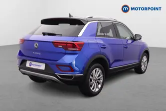 Volkswagen T-Roc Style Manual Petrol SUV - Stock Number (1672207) - Drivers side rear corner