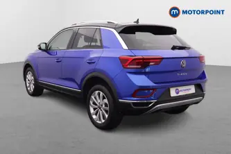 Volkswagen T-Roc Style Manual Petrol SUV - Stock Number (1672207) - Passenger side rear corner