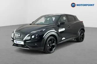 Nissan Juke Tekna Automatic Petrol-Electric Hybrid SUV - Stock Number (1672359) - Passenger side front corner