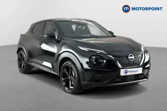 Nissan Juke Tekna Automatic Petrol-Electric Hybrid SUV - Stock Number (1672359) - Drivers side front corner