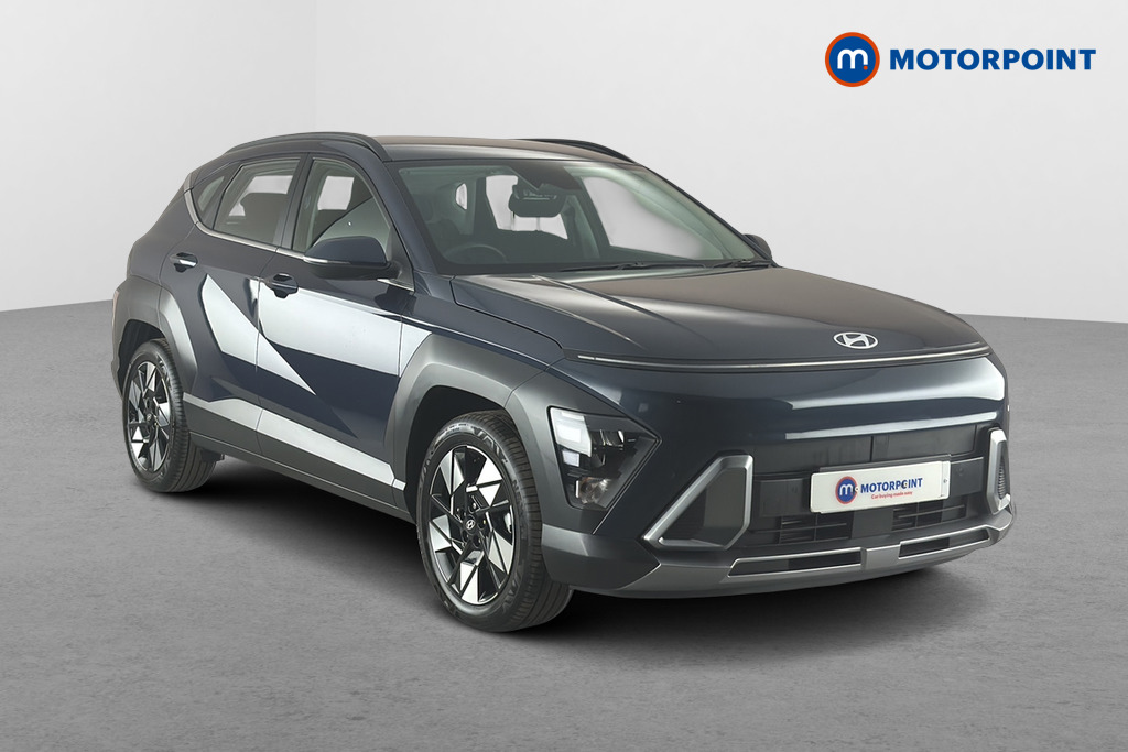 Hyundai Kona Advance Automatic Petrol-Electric Hybrid SUV - Stock Number (1672618) - Drivers side front corner