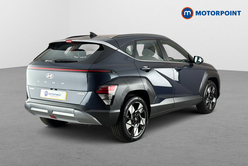 Hyundai Kona Advance Automatic Petrol-Electric Hybrid SUV - Stock Number (1672618) - Passenger side rear corner