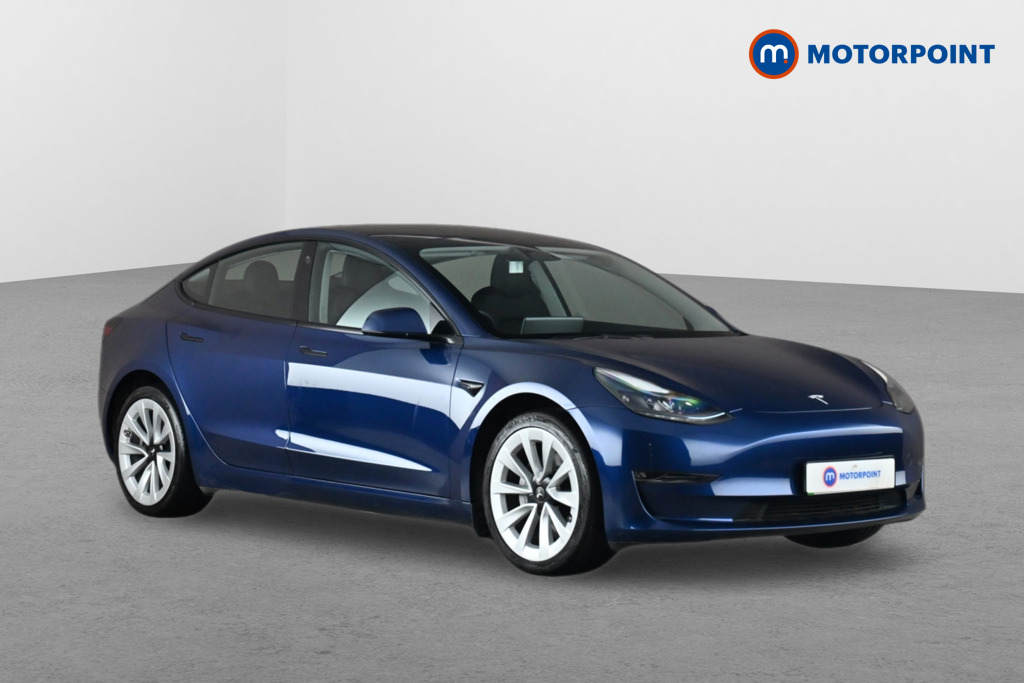 Tesla Model 3 Long Range Automatic Electric Saloon - Stock Number (1672865) - Drivers side front corner