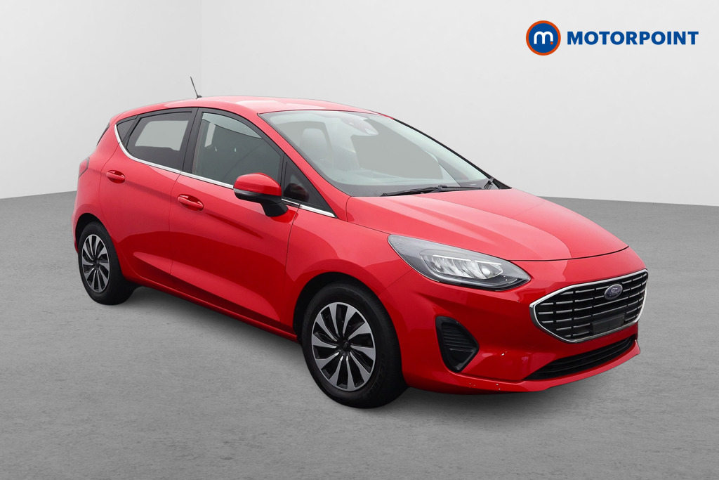 Ford Fiesta Titanium Automatic Petrol Hatchback - Stock Number (1673335) - Drivers side front corner
