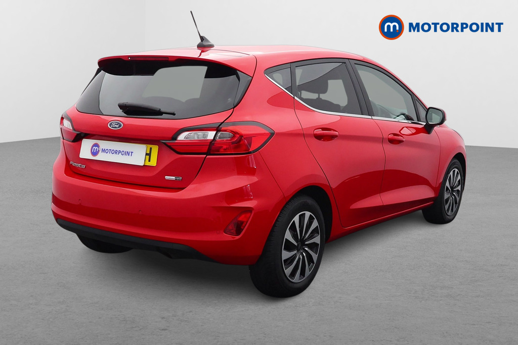 Ford Fiesta Titanium Automatic Petrol Hatchback - Stock Number (1673335) - Drivers side rear corner