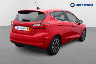 Ford Fiesta Titanium Automatic Petrol Hatchback - Stock Number (1673335) - Drivers side rear corner