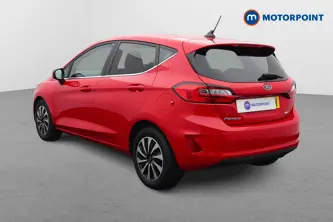 Ford Fiesta Titanium Automatic Petrol Hatchback - Stock Number (1673335) - Passenger side rear corner