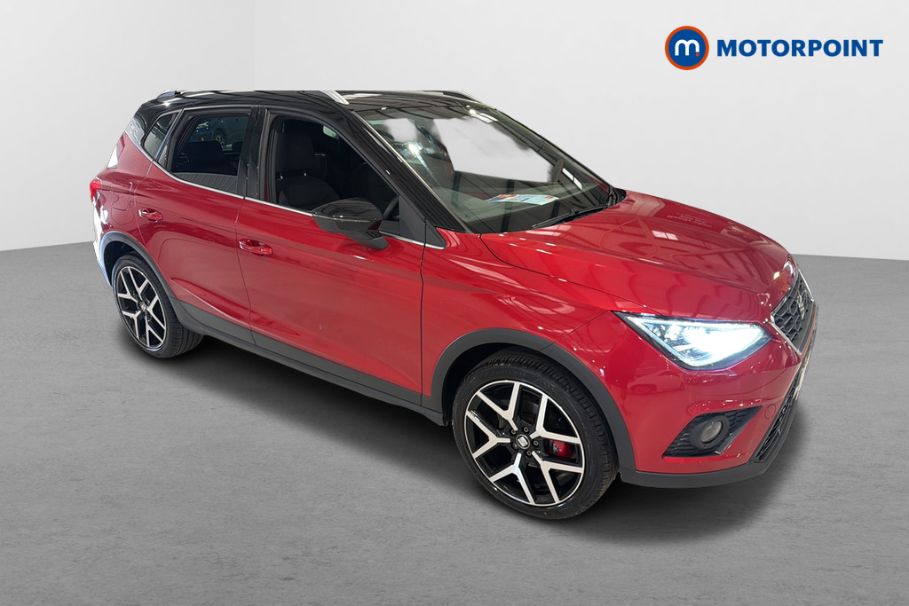 Seat Arona Fr Red Edition Manual Petrol SUV - Stock Number (1673687) - Drivers side front corner