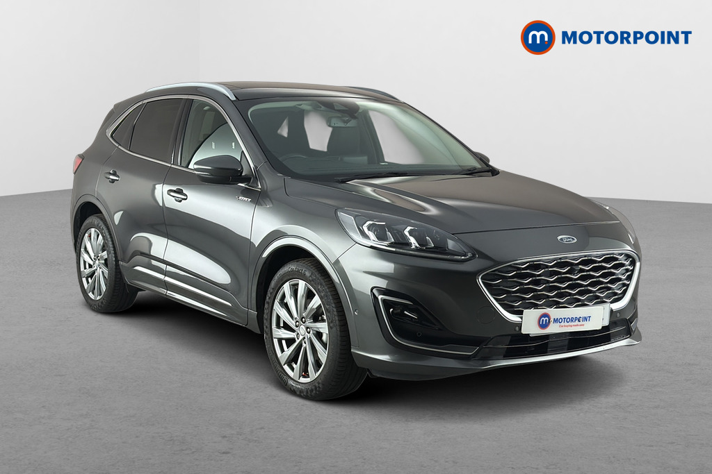 Ford Kuga Vignale Automatic Petrol-Electric Hybrid SUV - Stock Number (1673729) - Drivers side front corner