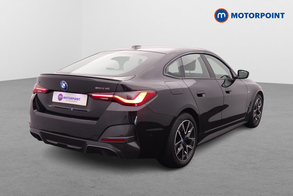 BMW I4 M Sport Automatic Electric Hatchback - Stock Number (1673929) - Drivers side rear corner