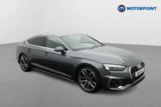Audi A5 S Line Automatic Petrol Hatchback - Stock Number (1674197) - Drivers side front corner