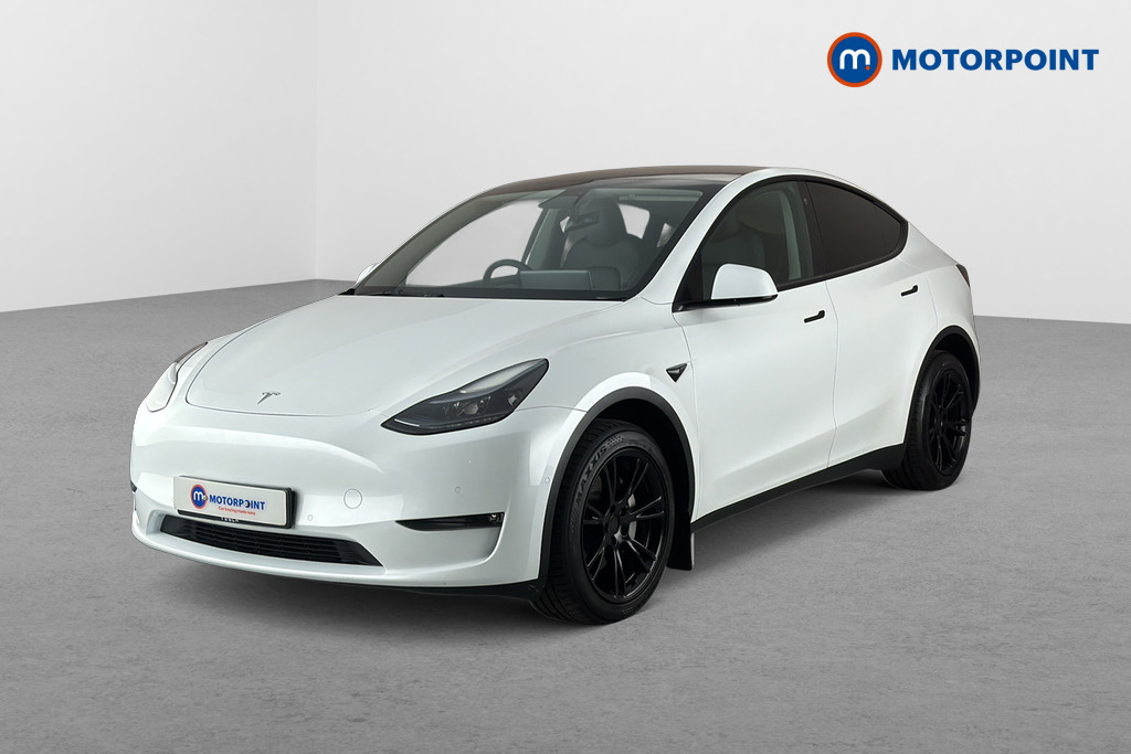 Tesla Model Y Long Range Automatic Electric SUV - Stock Number (1673494) - Passenger side front corner