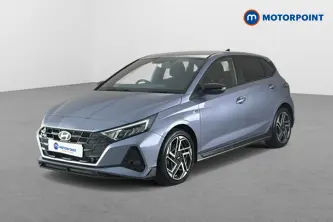 Hyundai I20 N Line S Manual Petrol Hatchback - Stock Number (1674107) - Passenger side front corner