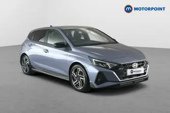 Hyundai I20 N Line S Manual Petrol Hatchback - Stock Number (1674107) - Drivers side front corner