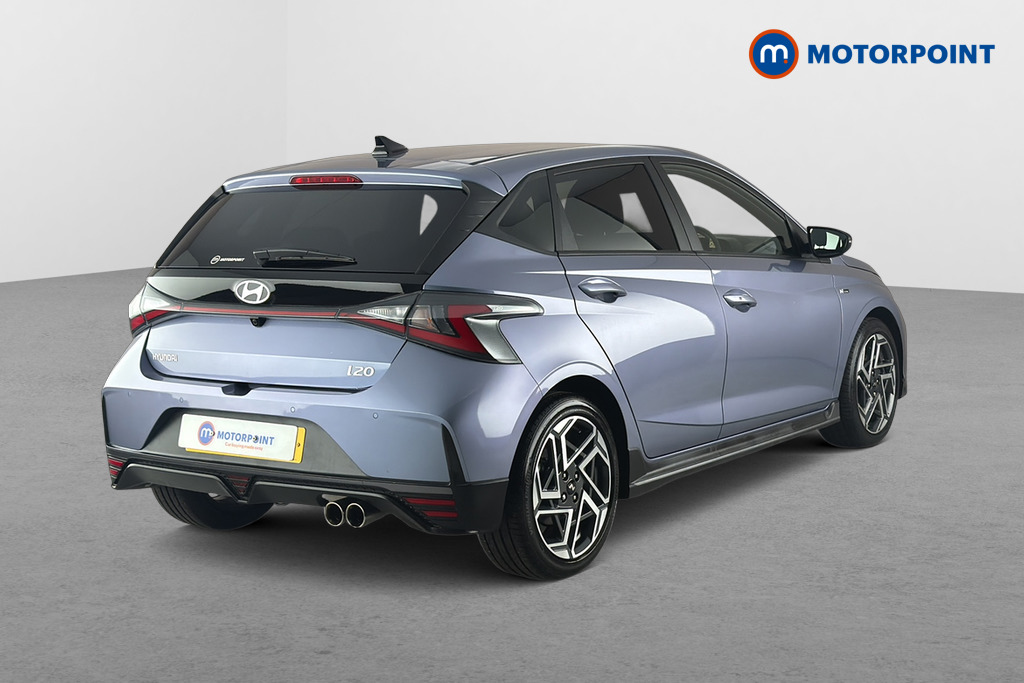 Hyundai I20 N Line S Manual Petrol Hatchback - Stock Number (1674107) - Passenger side rear corner