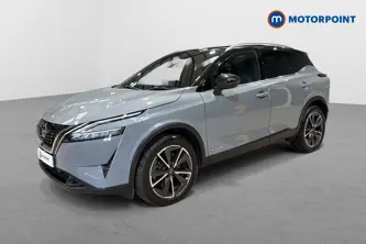 Nissan Qashqai Tekna Automatic Petrol-Electric Hybrid SUV - Stock Number (1674940) - Passenger side front corner