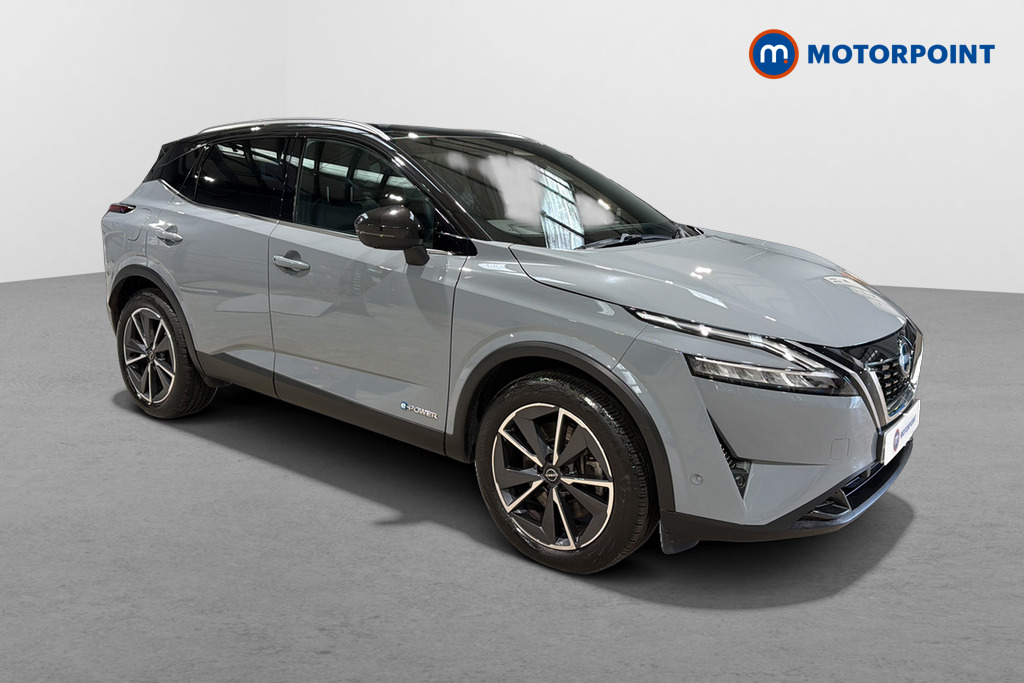 Nissan Qashqai Tekna Automatic Petrol-Electric Hybrid SUV - Stock Number (1674940) - Drivers side front corner