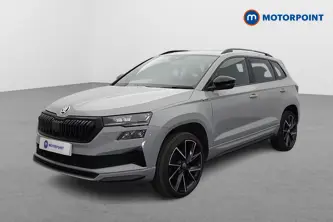 Skoda Karoq Sportline Manual Petrol SUV - Stock Number (1654461) - Passenger side front corner