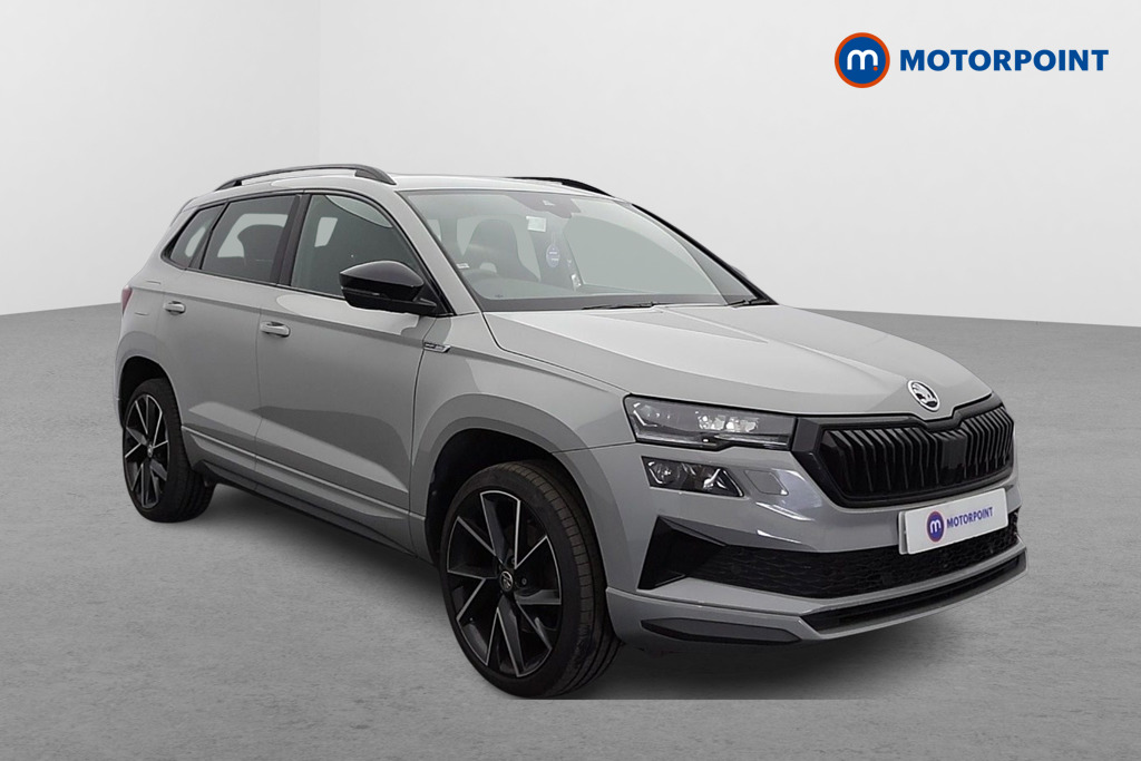 Skoda Karoq Sportline Manual Petrol SUV - Stock Number (1654461) - Drivers side front corner