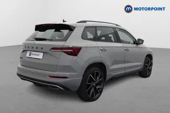Skoda Karoq Sportline Manual Petrol SUV - Stock Number (1654461) - Drivers side rear corner