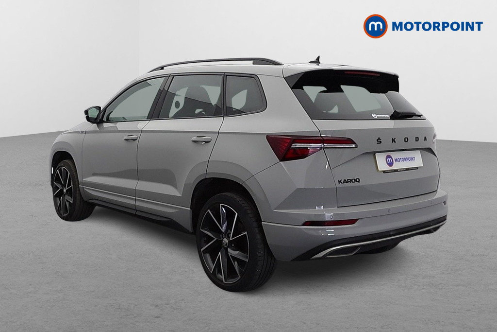 Skoda Karoq Sportline Manual Petrol SUV - Stock Number (1654461) - Passenger side rear corner