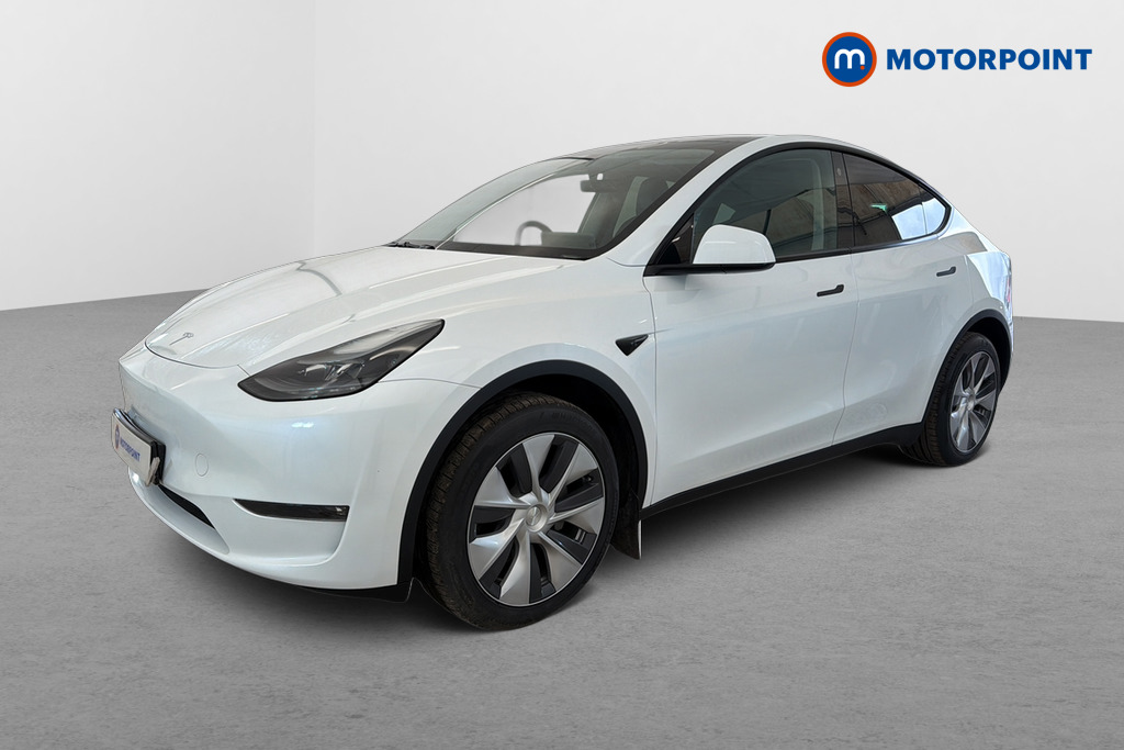 Tesla Model Y Long Range Automatic Electric SUV - Stock Number (1660806) - Passenger side front corner