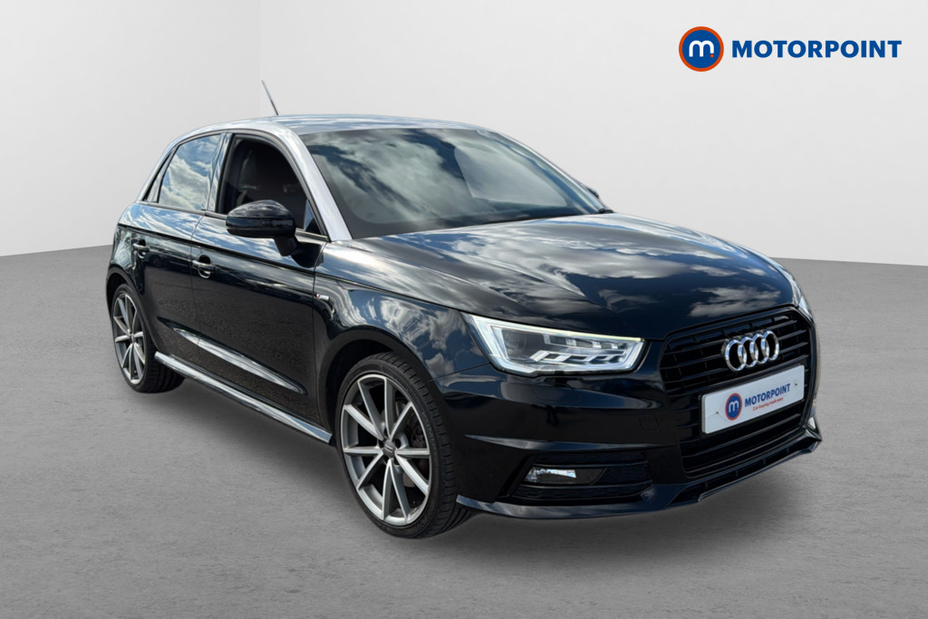 Audi A1 Black Edition Nav Manual Petrol Hatchback - Stock Number (1669795) - Drivers side front corner