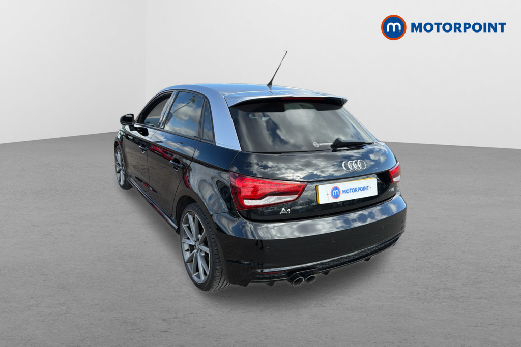 Audi A1 Black Edition Nav Manual Petrol Hatchback - Stock Number (1669795) - Passenger side rear corner