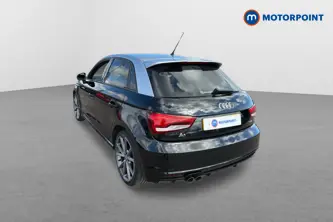 Audi A1 Black Edition Nav Manual Petrol Hatchback - Stock Number (1669795) - Passenger side rear corner