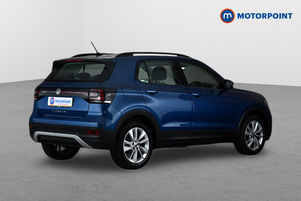 Volkswagen T-Cross SE Manual Petrol SUV - Stock Number (1670439) - Drivers side rear corner