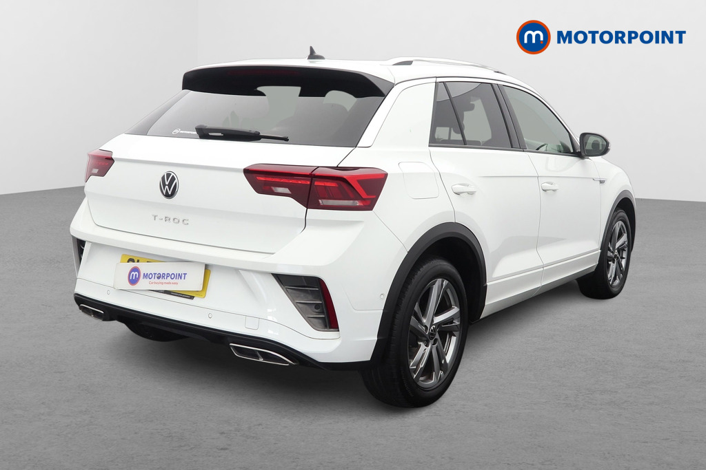 Volkswagen T-Roc R-Line Manual Petrol SUV - Stock Number (1671781) - Drivers side rear corner