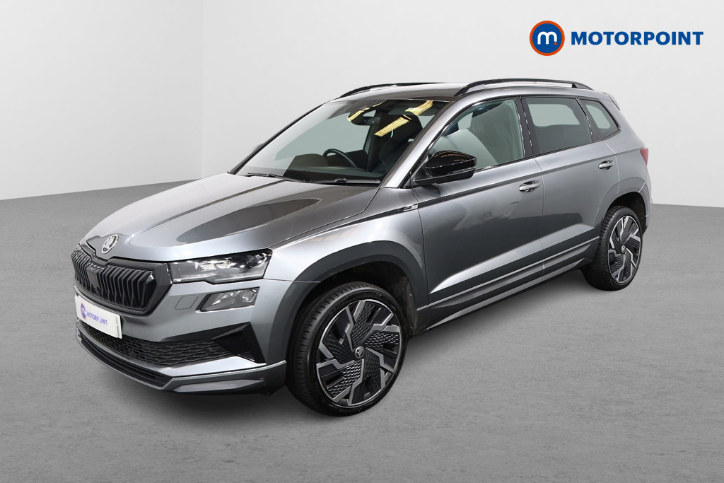 Skoda Karoq Sportline Manual Petrol SUV - Stock Number (1671820) - Passenger side front corner