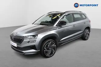 Skoda Karoq Sportline Manual Petrol SUV - Stock Number (1671820) - Passenger side front corner