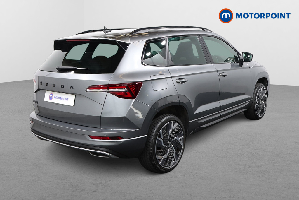 Skoda Karoq Sportline Manual Petrol SUV - Stock Number (1671820) - Drivers side rear corner