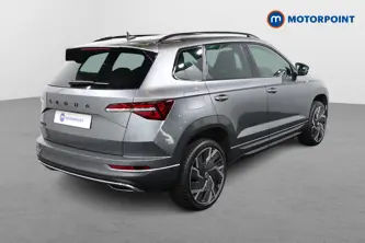 Skoda Karoq Sportline Manual Petrol SUV - Stock Number (1671820) - Drivers side rear corner