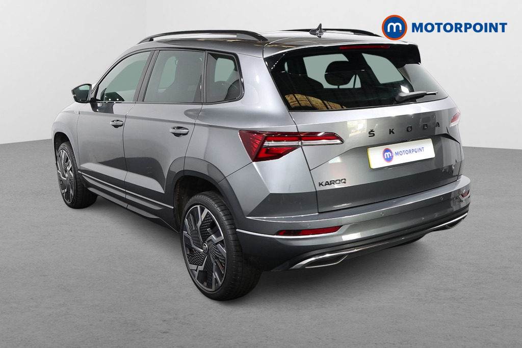 Skoda Karoq Sportline Manual Petrol SUV - Stock Number (1671820) - Passenger side rear corner