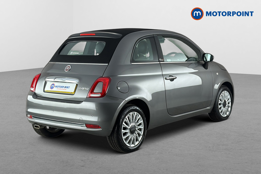 Fiat 500 Dolcevita Manual Petrol Convertible - Stock Number (1672585) - Passenger side rear corner