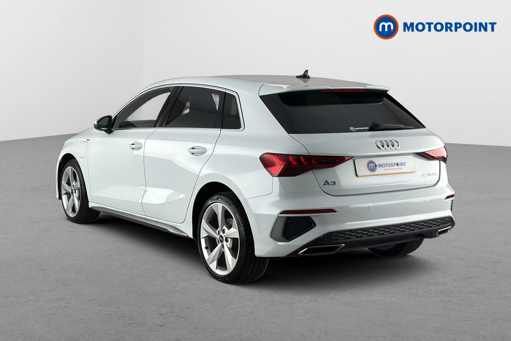 Audi A3 S Line Automatic Petrol Plug-In Hybrid Hatchback - Stock Number (1672659) - Drivers side rear corner