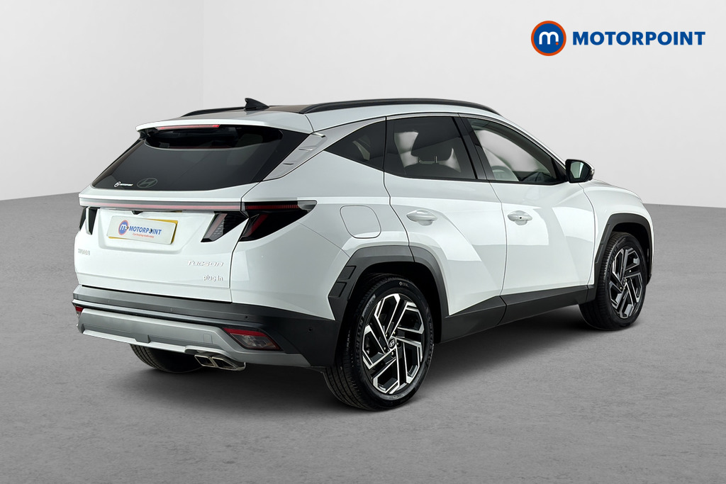 Hyundai Tucson Ultimate Automatic Petrol Plug-In Hybrid SUV - Stock Number (1674145) - Passenger side rear corner