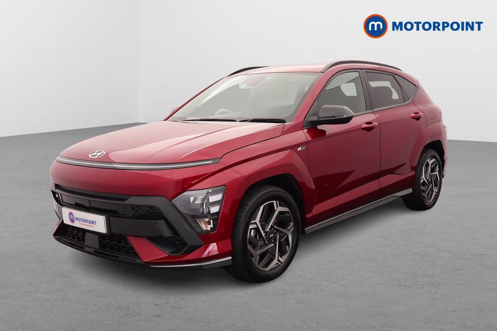 Hyundai Kona N Line Automatic Petrol-Electric Hybrid SUV - Stock Number (1674519) - Passenger side front corner