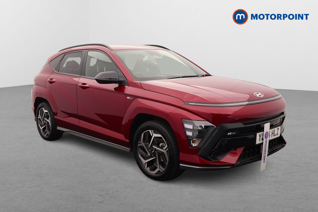 Hyundai Kona N Line Automatic Petrol-Electric Hybrid SUV - Stock Number (1674519) - Drivers side front corner