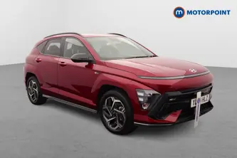 Hyundai Kona N Line Automatic Petrol-Electric Hybrid SUV - Stock Number (1674519) - Drivers side front corner