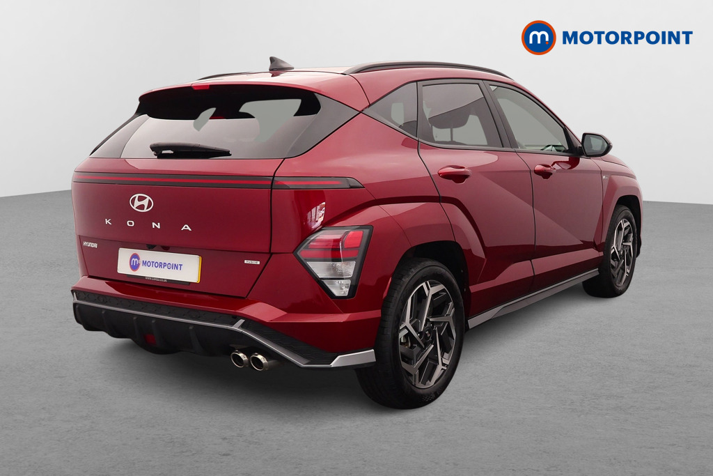 Hyundai Kona N Line Automatic Petrol-Electric Hybrid SUV - Stock Number (1674519) - Drivers side rear corner