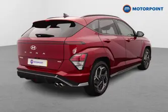 Hyundai Kona N Line Automatic Petrol-Electric Hybrid SUV - Stock Number (1674519) - Drivers side rear corner
